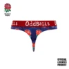 England Rugby Alternate - Ladies Thong 1 England Rugby Alternate - Ladies Thong -Sports Bra Store 21
