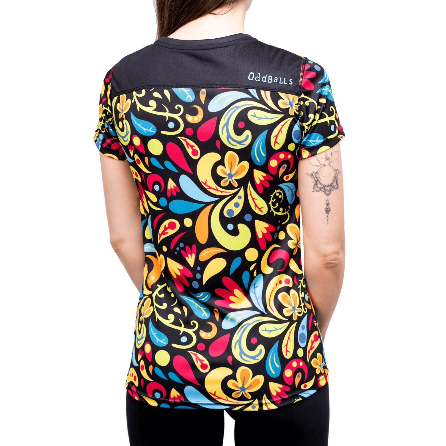 Botanical - Adventurous - Womens Training T-Shirt 4 Botanical - Adventurous - Womens Training T-Shirt - Image 2