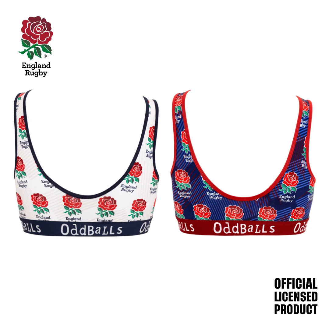 England Rugby - Home & Alternate - Ladies Bralette Bundle 4 England Rugby - Home & Alternate - Ladies Bralette Bundle - Image 2