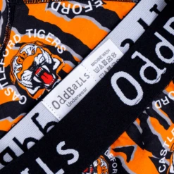 Castleford Tigers - Stripe - Teen Girls Briefs -Sports Bra Store CASTLEFORD TIGERS WAISTBAND DETAIL bcefc7e7 98eb 4f38 be5e 5ddeb5ffa09b
