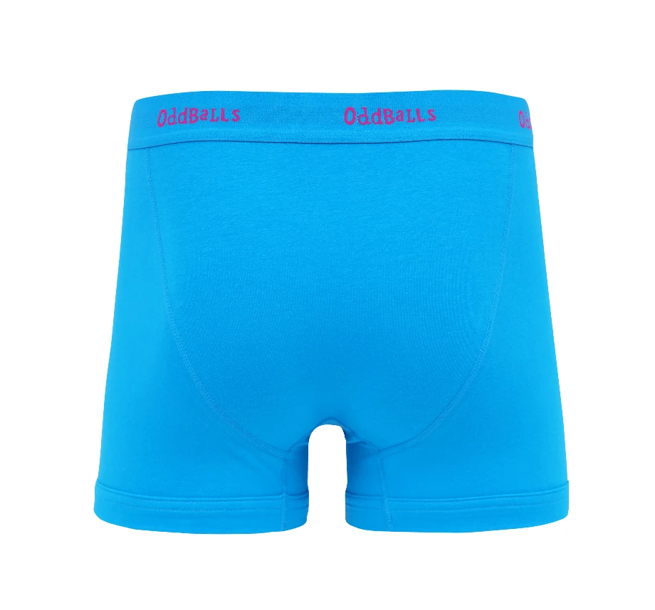 Cyan & Magenta - Teen Boys Boxer Shorts 4 Cyan & Magenta - Teen Boys Boxer Shorts - Image 2