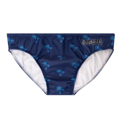 Palm Trees - Cyan - Swimming Briefs