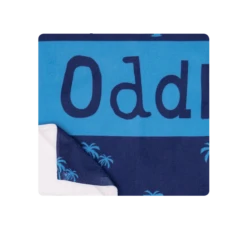 Adult Swim Shorts & Towel Bundle - Palm Trees - Cyan 15 Adult Swim Shorts & Towel Bundle - Palm Trees - Cyan -Sports Bra Store CYAN PALM TREES TOWEL FOLDED min