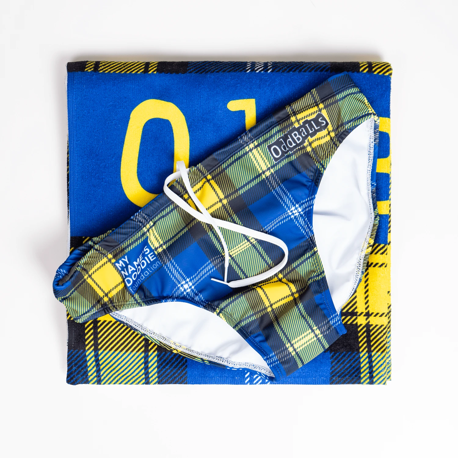 Doddie Weir - Swimming Briefs & Towel Bundle 4 Doddie Weir - Swimming Briefs & Towel Bundle - Image 2