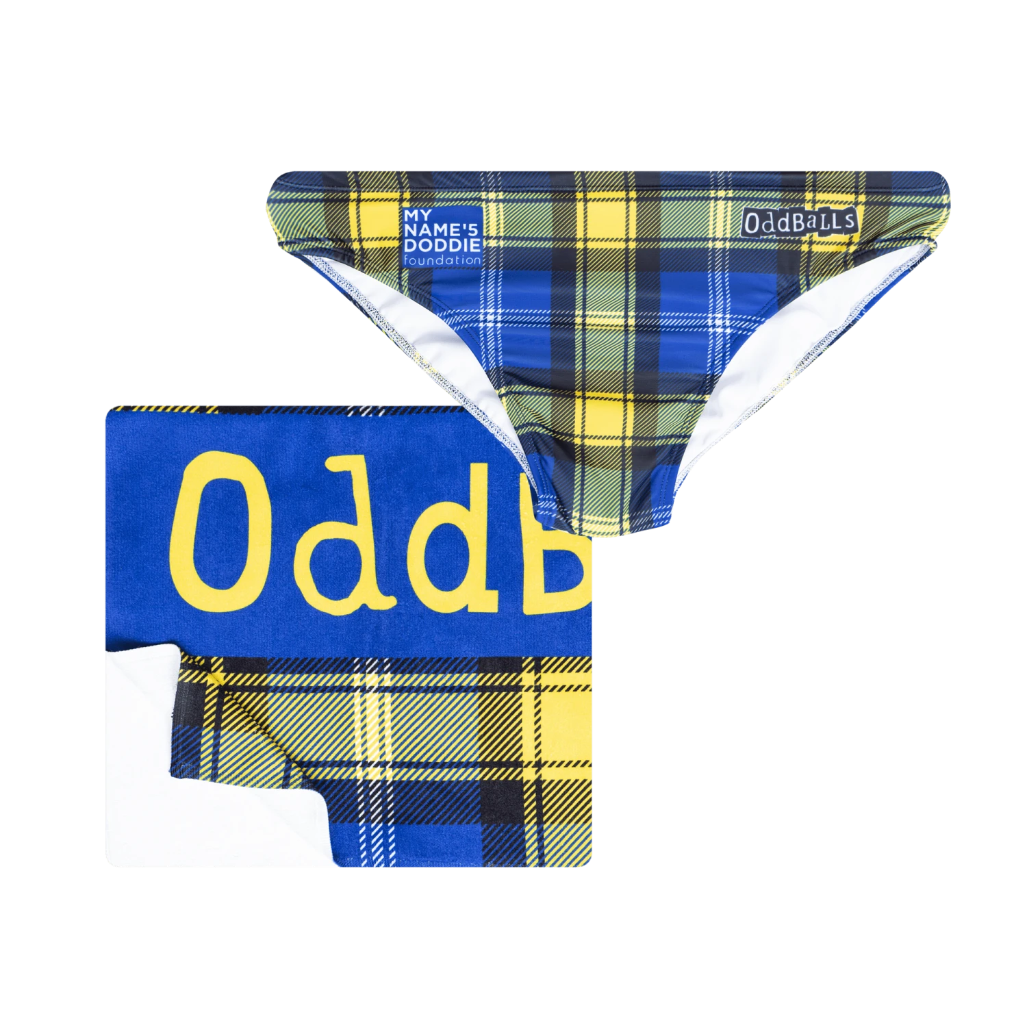 Doddie Weir - Swimming Briefs & Towel Bundle 3 Doddie Weir - Swimming Briefs & Towel Bundle