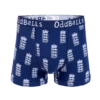 ECB TEST - Teen Boys Boxer Shorts 2 ECB TEST - Teen Boys Boxer Shorts -Sports Bra Store ECB NAVY M.BOXER FRONT min