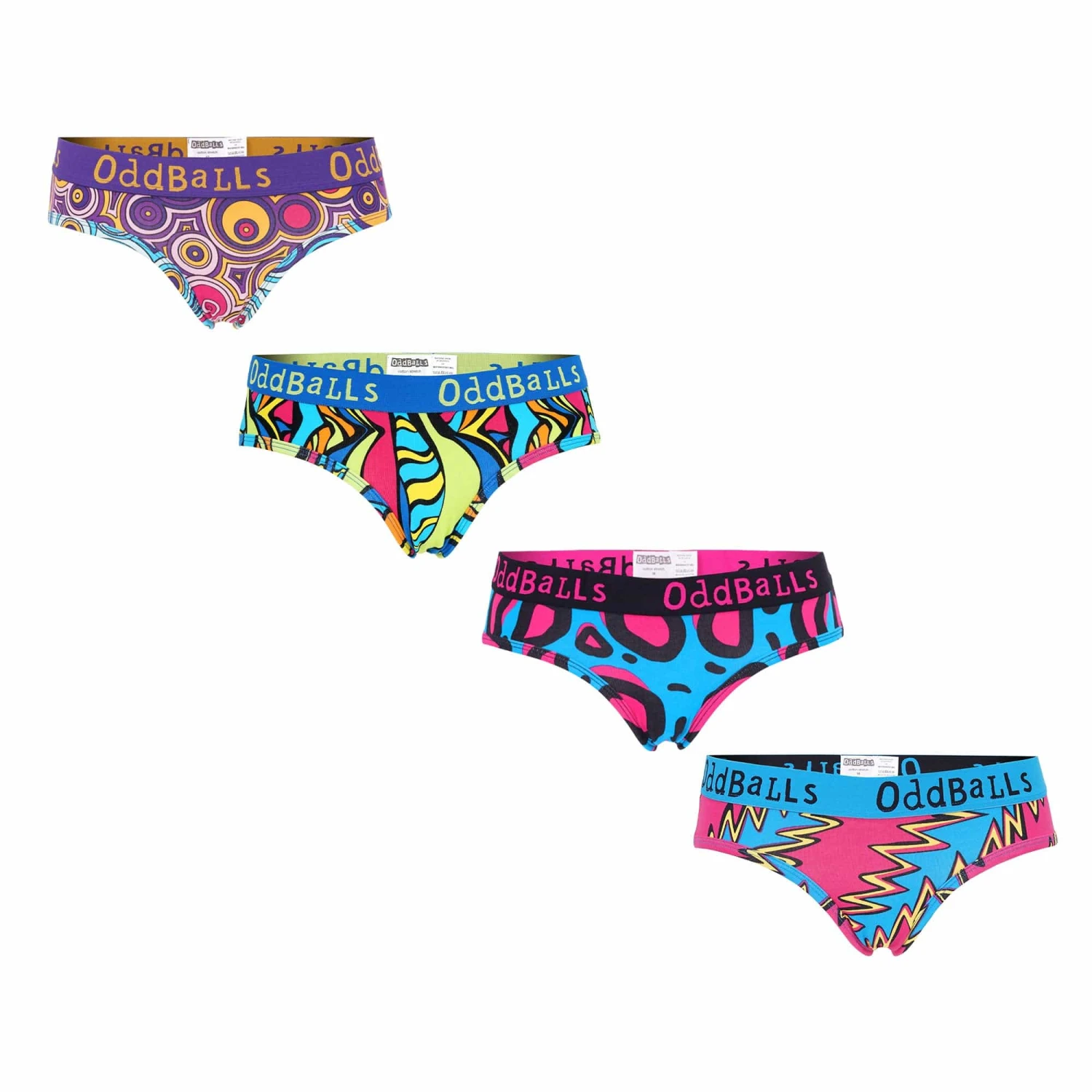 Explorers Bundle - Ladies Briefs 4 Pack Bundle 3 Explorers Bundle - Ladies Briefs 4 Pack Bundle