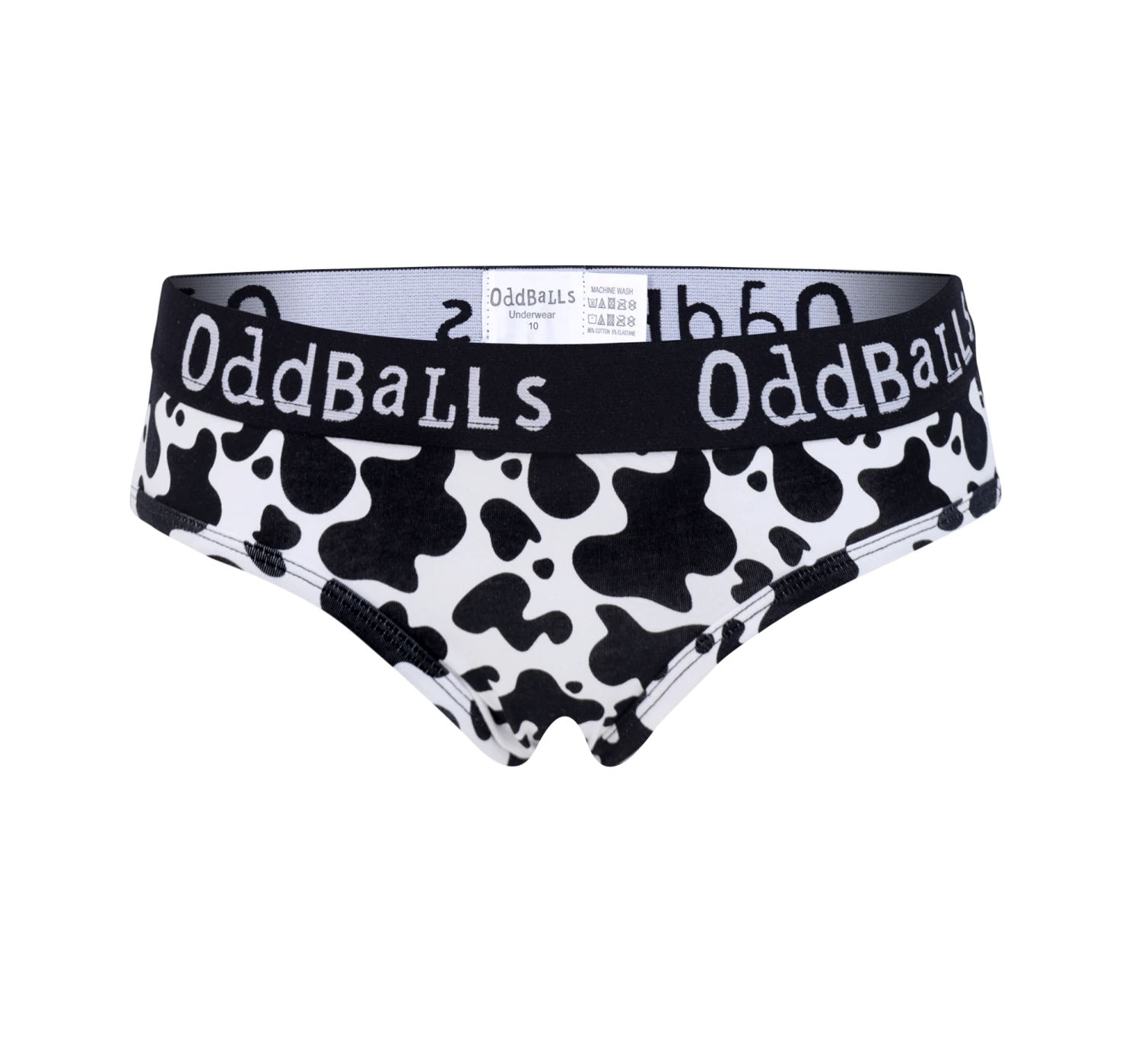 Cow Print - Teen Girls Briefs 3 Cow Print - Teen Girls Briefs