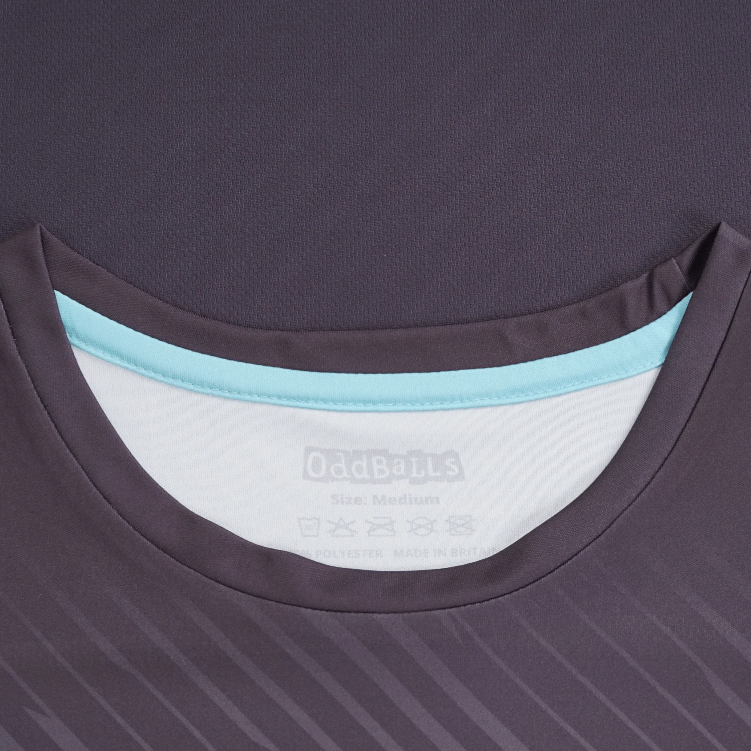 Zig Zag - Grey / Mint - Flex Fit - Mens Training T-Shirt 6 Zig Zag - Grey / Mint - Flex Fit - Mens Training T-Shirt - Image 4