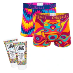 Phoenix | Retro - Mens Boxer Shorts & Ball Deodorant Bundle