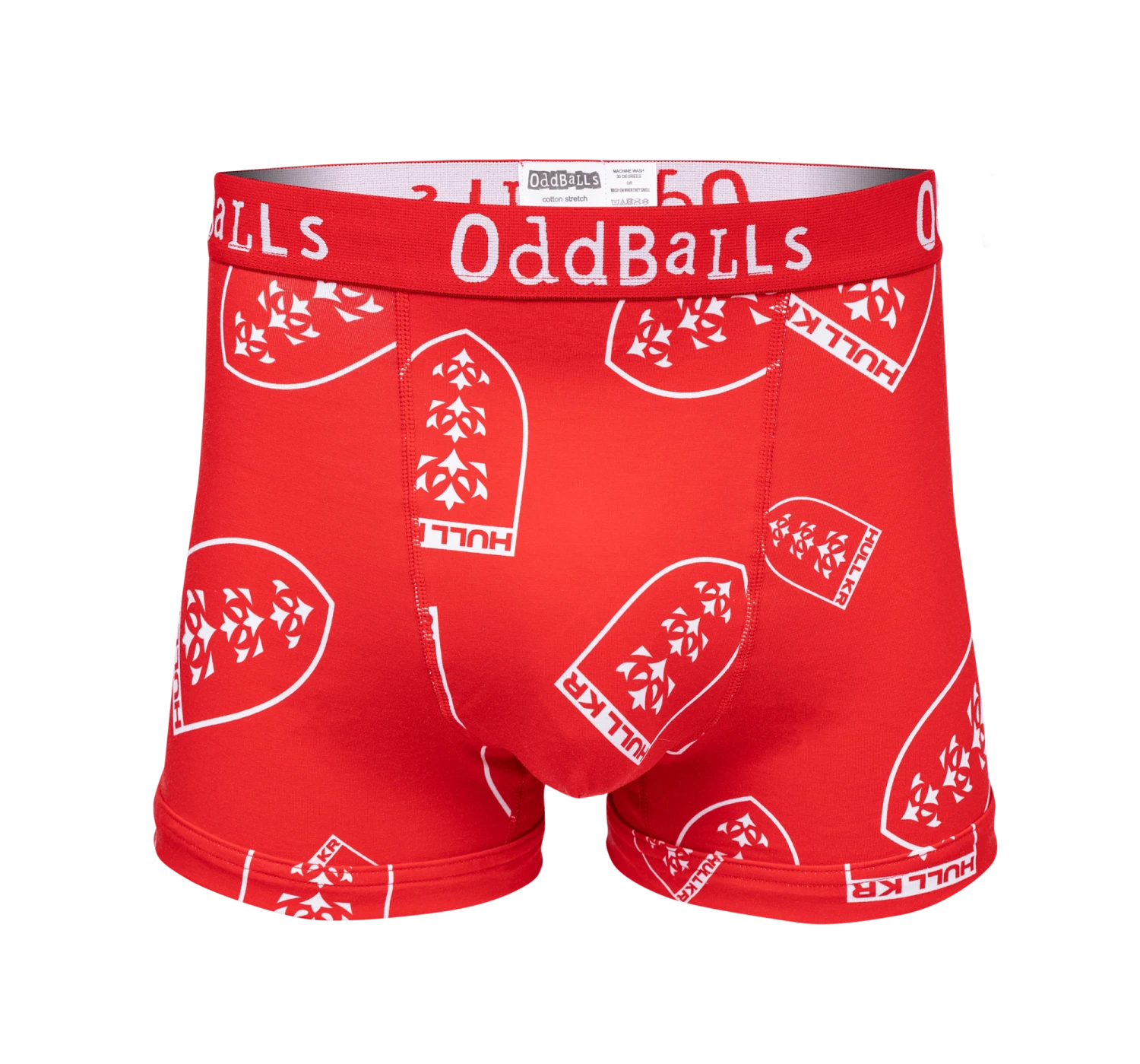 Hull KR - Red - Teen Boys Boxer Shorts 3 Hull KR - Red - Teen Boys Boxer Shorts