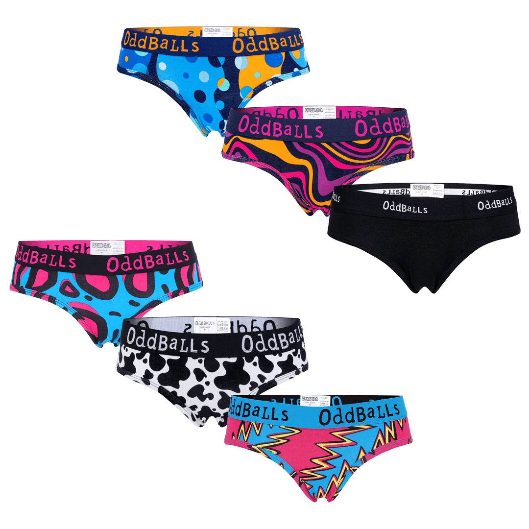 Graceful Bundle - Ladies Briefs 6 Pack Bundle 3 Graceful Bundle - Ladies Briefs 6 Pack Bundle