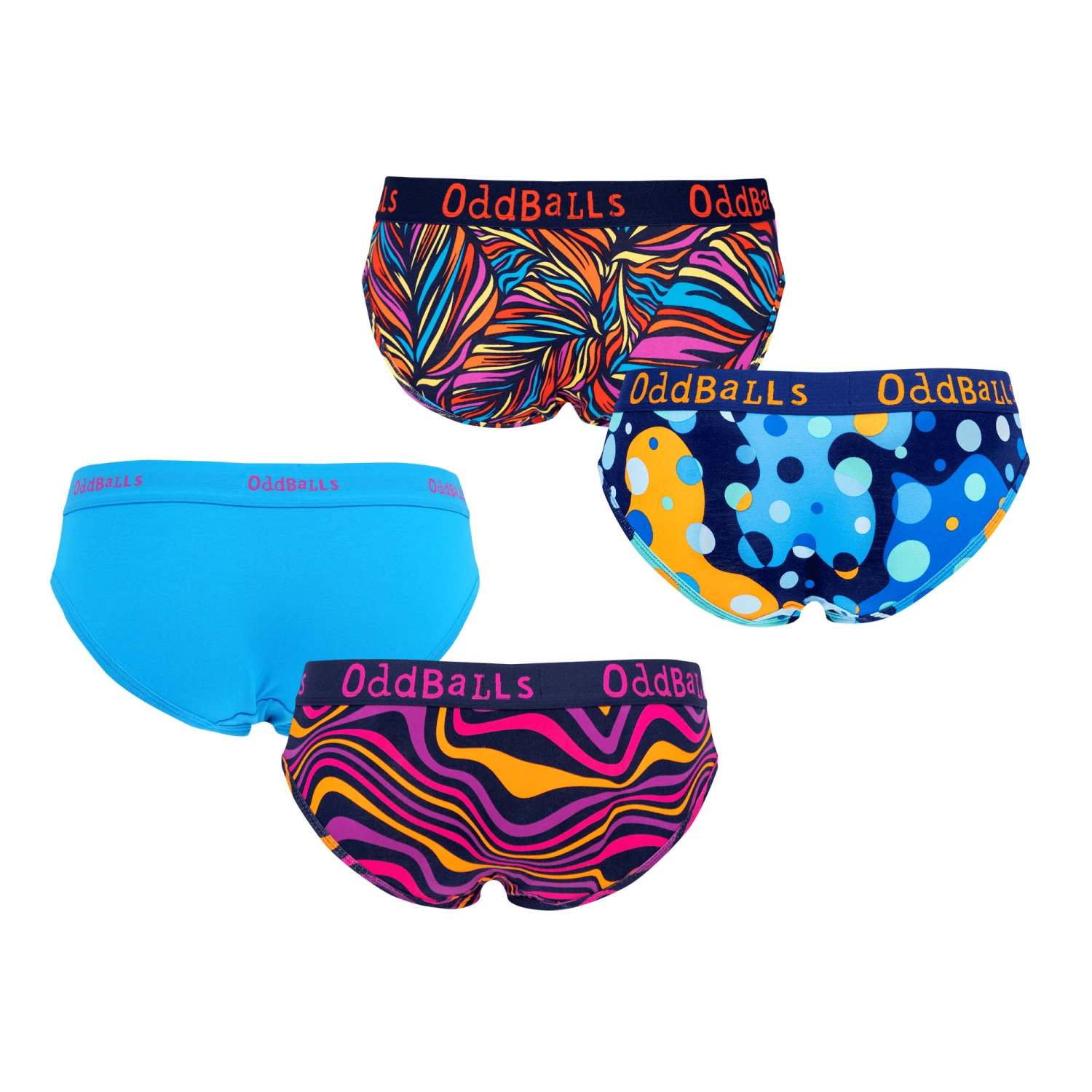 Psychedelic Bundle - Ladies Briefs 4 Pack Bundle 4 Psychedelic Bundle - Ladies Briefs 4 Pack Bundle - Image 2