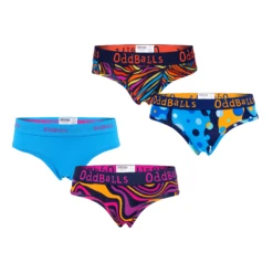 Psychedelic Bundle - Ladies Briefs 4 Pack Bundle