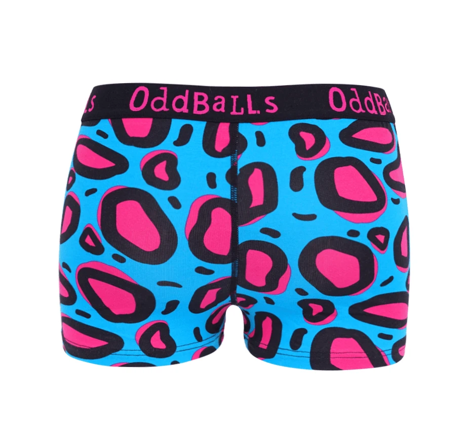 Lazy Leopard - Teen Girls Boxers 4 Lazy Leopard - Teen Girls Boxers - Image 2