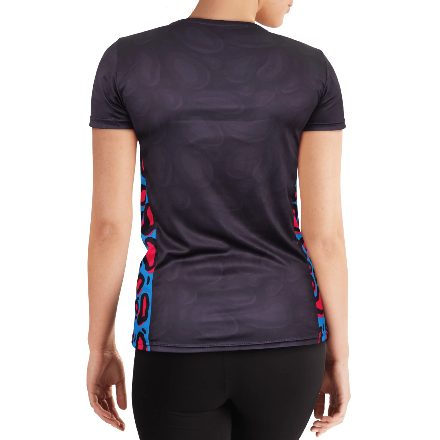 Lazy Leopard - Tech Fit - Womens Training T-Shirt 5 Lazy Leopard - Tech Fit - Womens Training T-Shirt - Image 3