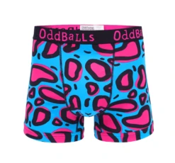 Lazy Leopard - Teen Boys Boxer Shorts