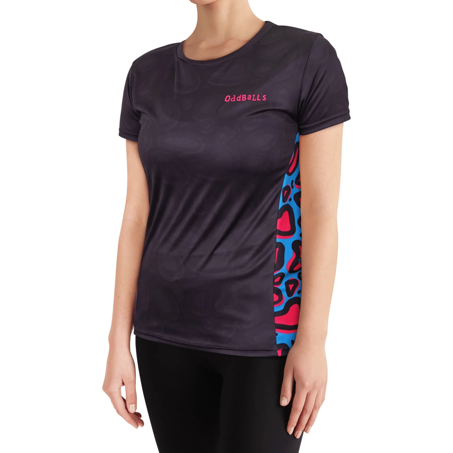 Lazy Leopard - Tech Fit - Womens Training T-Shirt 3 Lazy Leopard - Tech Fit - Womens Training T-Shirt