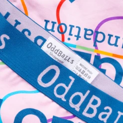 LGBT Foundation - Ladies Boxers 8 LGBT Foundation - Ladies Boxers -Sports Bra Store LGBT WAISTBAND DETAIL min