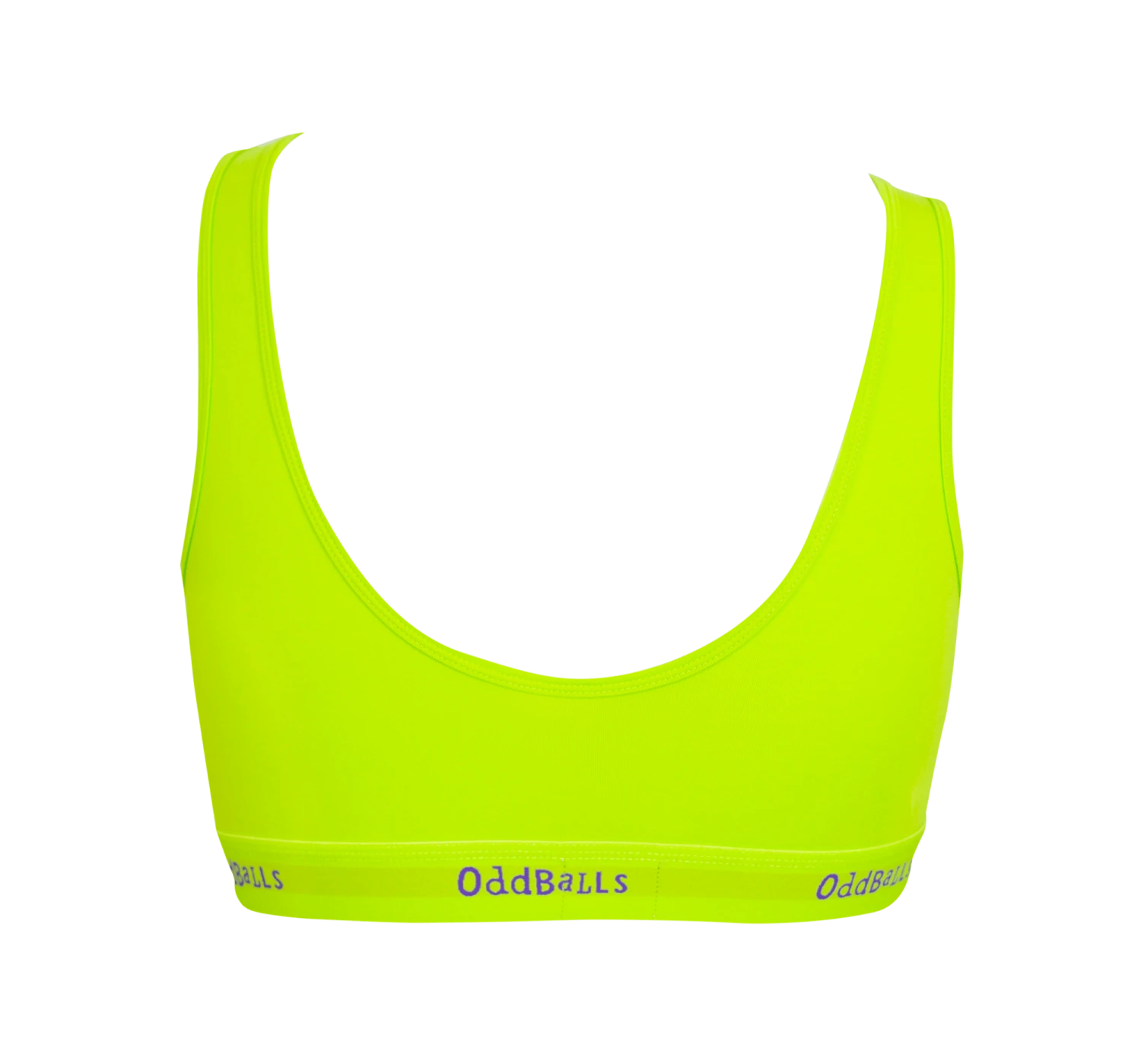 Lime & Purple - Teen Girls Bralette 4 Lime & Purple - Teen Girls Bralette - Image 2