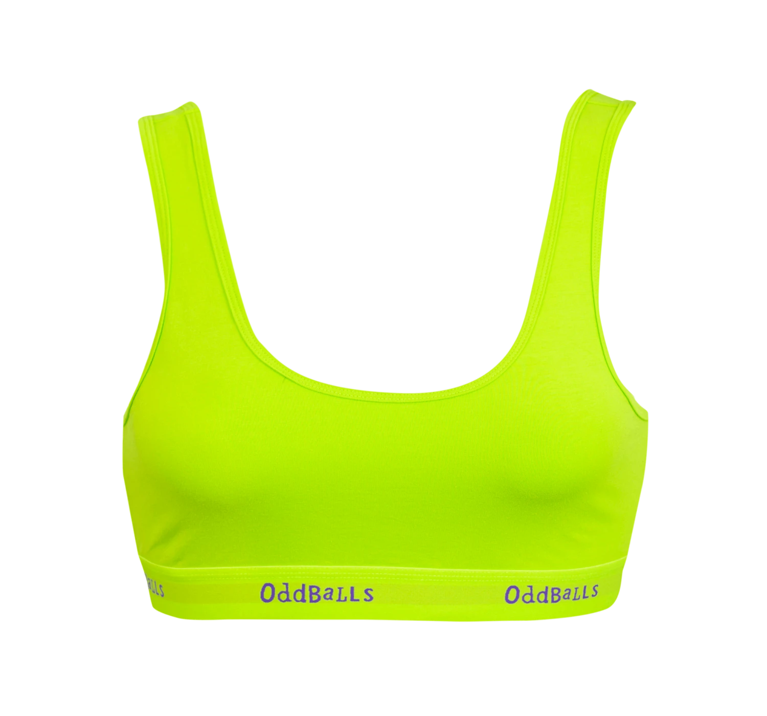Lime & Purple - Ladies Bralette 3 Lime & Purple - Ladies Bralette