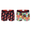 The Rolling Stones Bundle - Ladies Boxers 2 Pack Bundle -Sports Bra Store LadiesBoxersFront