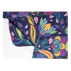 Magic Garden - Luxury Sherpa Fleece Blanket 2 Magic Garden - Luxury Sherpa Fleece Blanket -Sports Bra Store MAGIC GARDEN FOLDED
