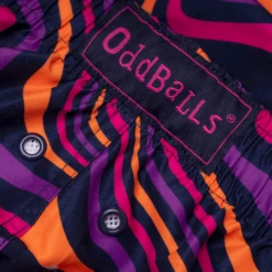 Adult Swim Shorts - Marmalade 8 Adult Swim Shorts - Marmalade -Sports Bra Store MARMALADE PATCH DETAIL min