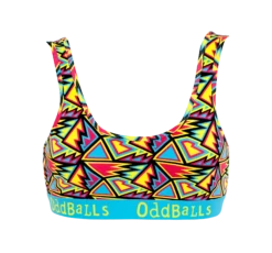 Neon Bolts - Ladies Bralette