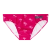 Palm Trees - Pink - Swimming Briefs -Sports Bra Store PINK PALM TREES SWIMMERS FRONT min