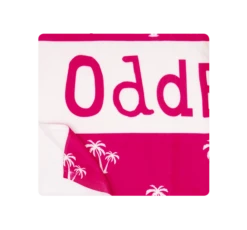 Adult Swim Shorts & Towel Bundle - Palm Trees - Pink -Sports Bra Store PINK PALM TREES TOWEL FOLDED min