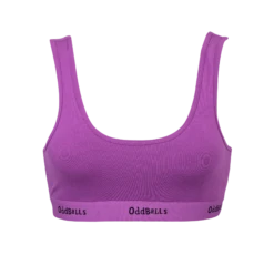 Purple & Black - Ladies Bralette
