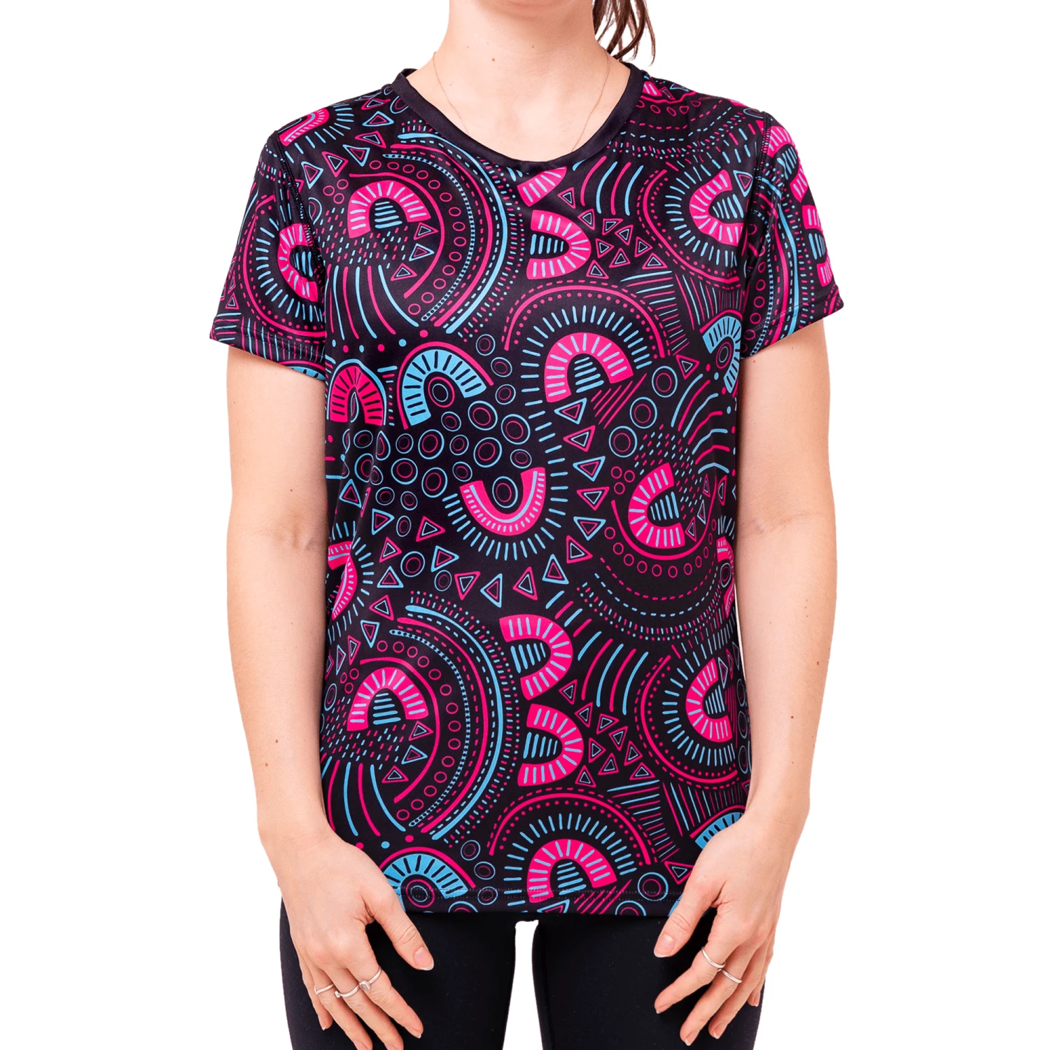 Scribbles - Adventurous - Womens Training T-Shirt 3 Scribbles - Adventurous - Womens Training T-Shirt