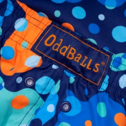 Adult Swim Shorts - Space Balls 8 Adult Swim Shorts - Space Balls -Sports Bra Store SPACEBALLS PATCH DETAIL min 1