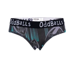 St Helens - Black | Green | Grey - Ladies Briefs
