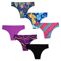 Radiant Bundle - Ladies Seamless Briefs 6 Pack Bundle