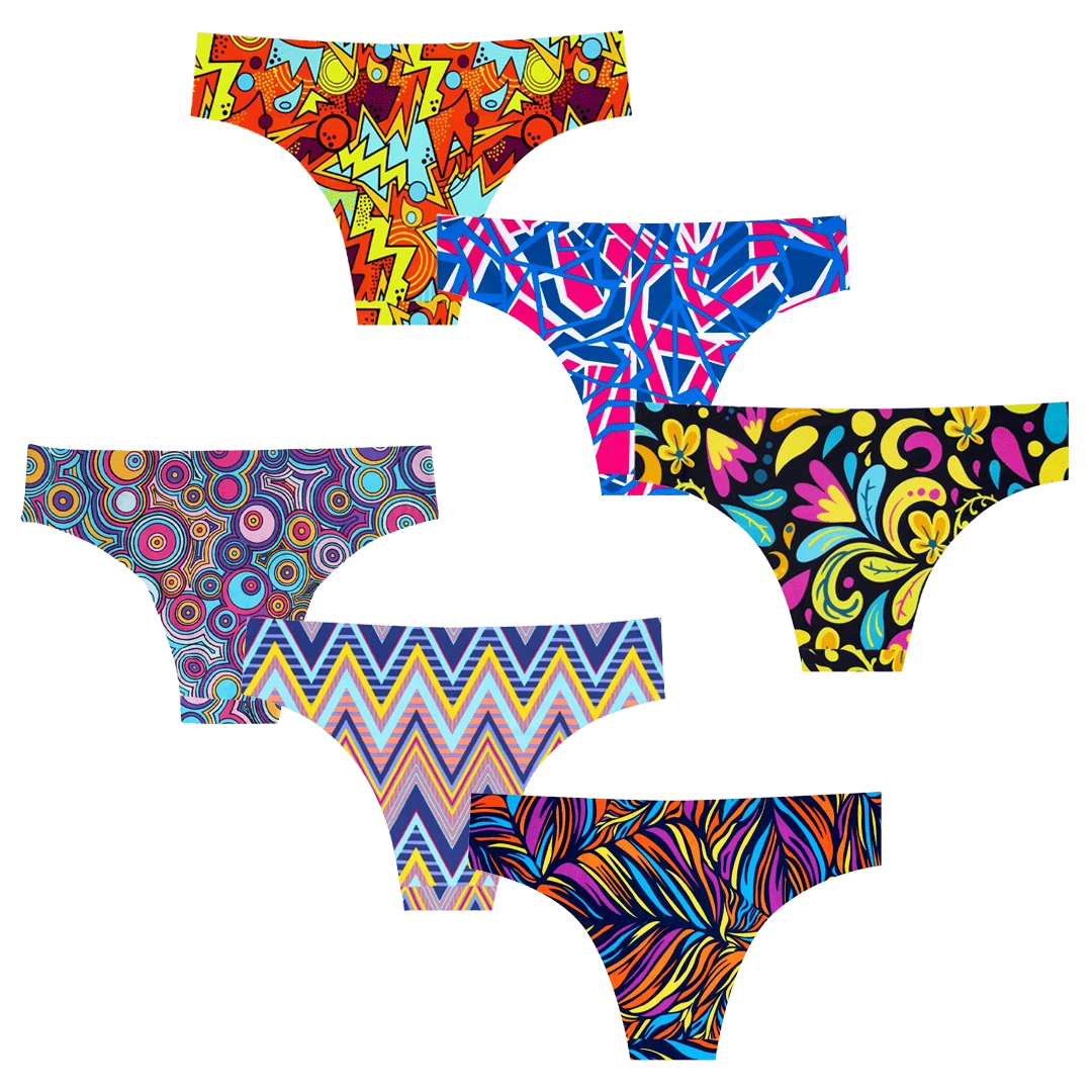 Serene Bundle - Ladies Seamless Briefs 6 Pack Bundle 4 Serene Bundle - Ladies Seamless Briefs 6 Pack Bundle - Image 2