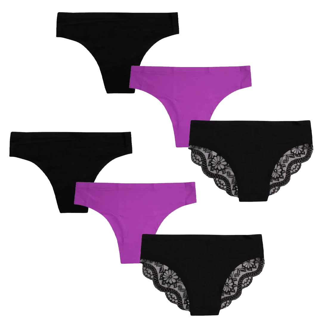 Cosy Bundle - Ladies Seamless Briefs 6 Pack Bundle 4 Cosy Bundle - Ladies Seamless Briefs 6 Pack Bundle - Image 2