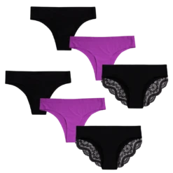 Cosy Bundle - Ladies Seamless Briefs 6 Pack Bundle