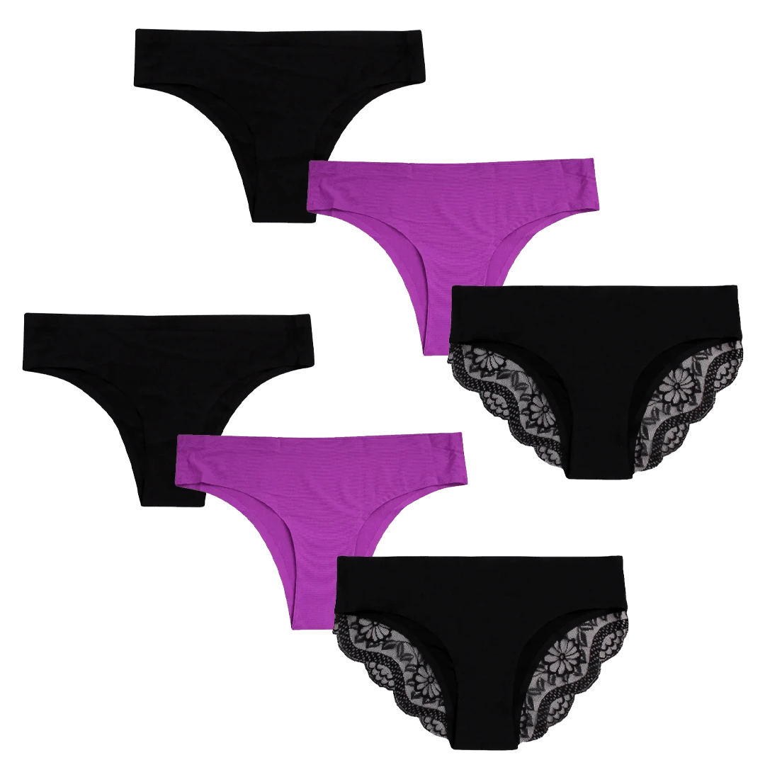 Cosy Bundle - Ladies Seamless Briefs 6 Pack Bundle 3 Cosy Bundle - Ladies Seamless Briefs 6 Pack Bundle