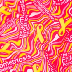 The Endometriosis Foundation - Ladies Bralette 9 The Endometriosis Foundation - Ladies Bralette -Sports Bra Store TEF FABRIC DETAIL min 3ca14762 64d9 4382 9c6e e75fb209ce48