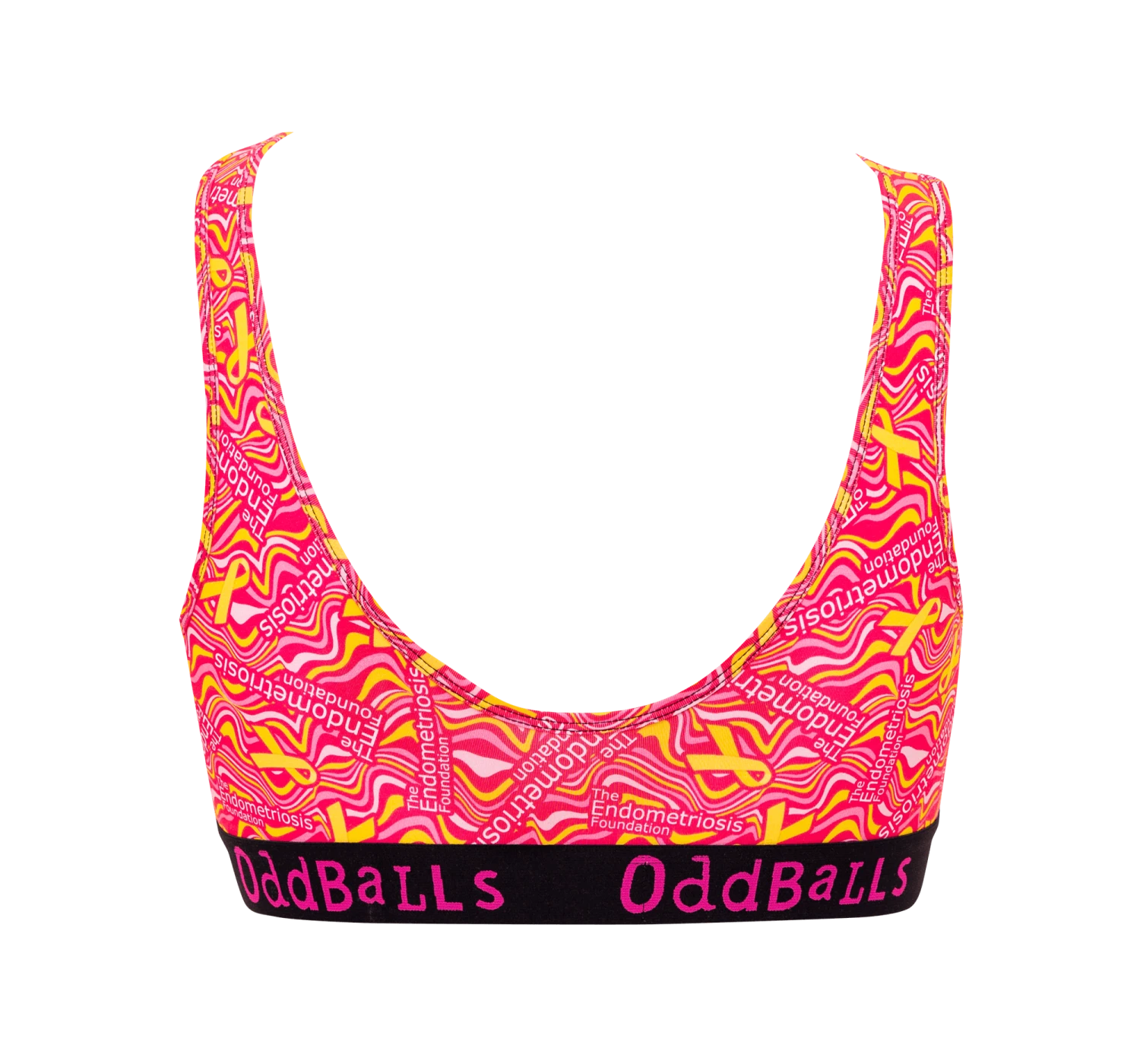 The Endometriosis Foundation - Ladies Bralette 4 The Endometriosis Foundation - Ladies Bralette - Image 2