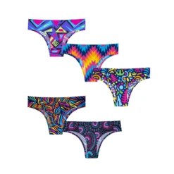 The Hot Bundle - Ladies Seamless Briefs 5 Pack Bundle