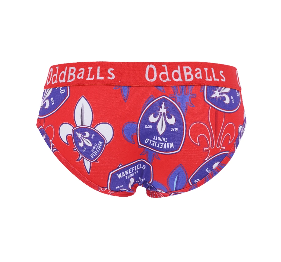 Wakefield Trinity - Red - Ladies Briefs 4 Wakefield Trinity - Red - Ladies Briefs - Image 2