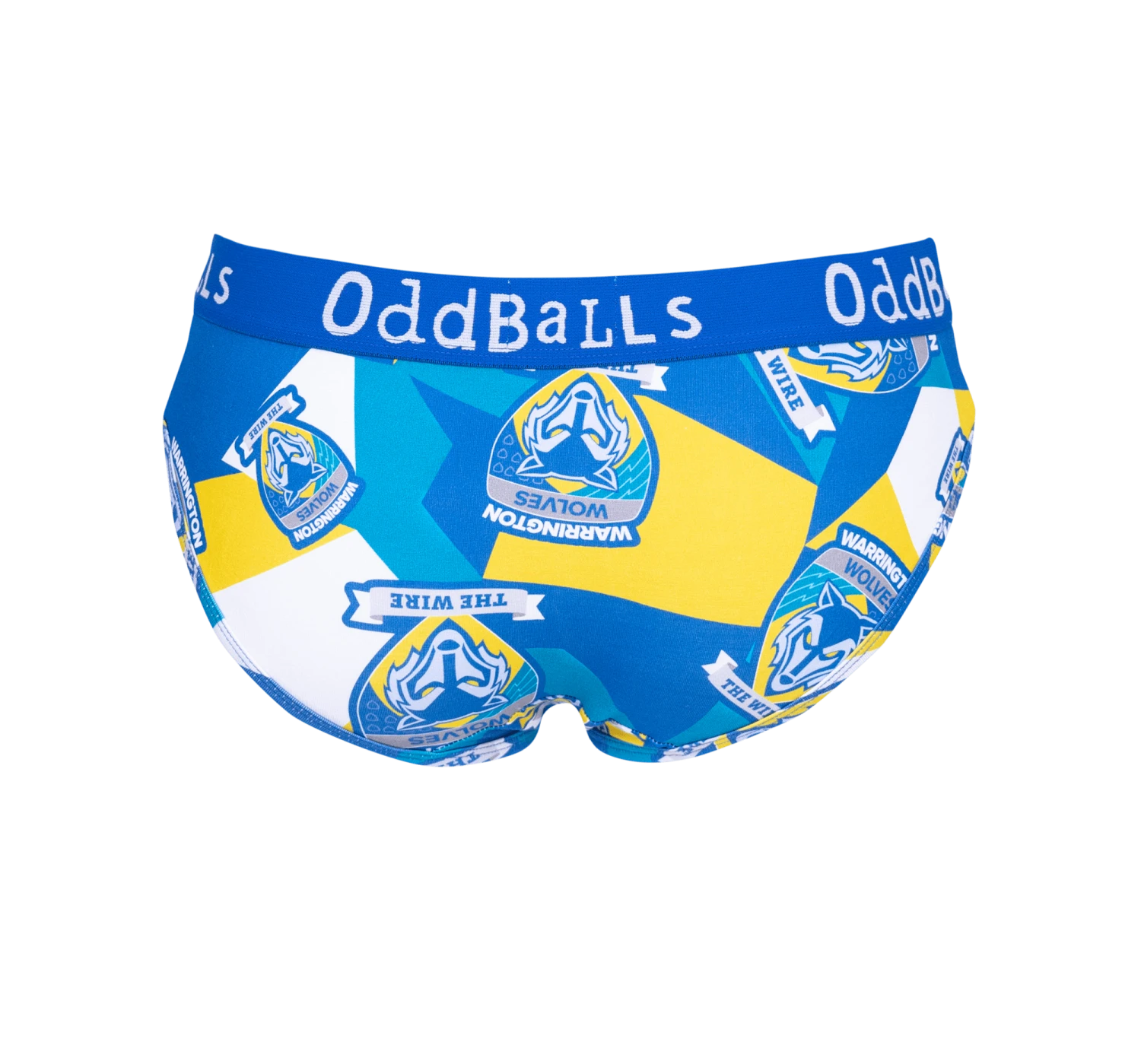 Warrington Wolves - Teen Girls Briefs 4 Warrington Wolves - Teen Girls Briefs - Image 2