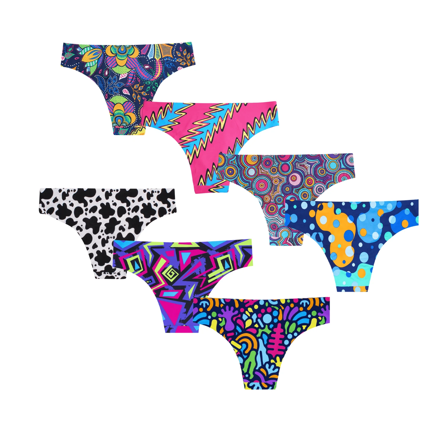 Weekly Selection Bundle - Ladies Seamless Briefs 7 Pack Bundle 4 Weekly Selection Bundle - Ladies Seamless Briefs 7 Pack Bundle - Image 2