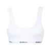 Classic White - Ladies Bralette -Sports Bra Store WHITE BLACK L.BRALETTE FRONT