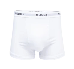 Classic White - Teen Boys Boxer Shorts