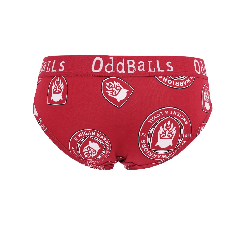 Wigan Warriors - Classic - Ladies Briefs 4 Wigan Warriors - Classic - Ladies Briefs - Image 2