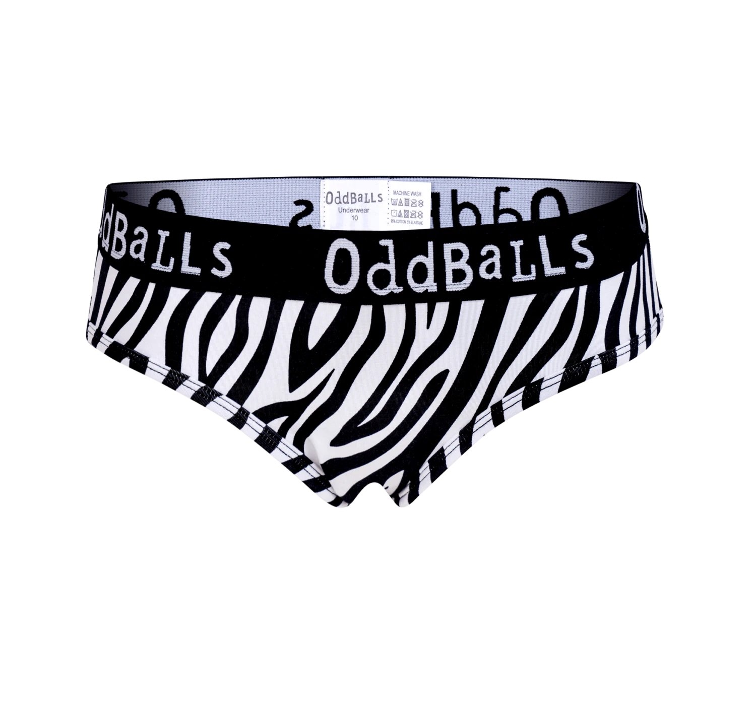 Zebra Crossing - Ladies Briefs 3 Zebra Crossing - Ladies Briefs